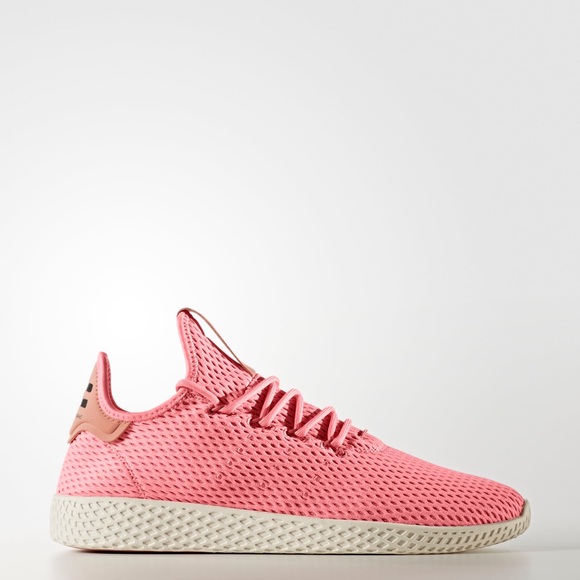 pharrell williams tennis hu shoes pink